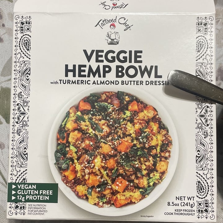 photo of Tattooed Chef Veggie Hemp Bowl shared by @potencee on  17 Dec 2021 - review