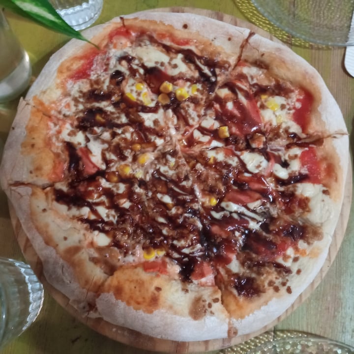 photo of Pura Vida Vegan Bar (Santa y Pura) Pizza alemana shared by @susansublime on  18 Feb 2021 - review