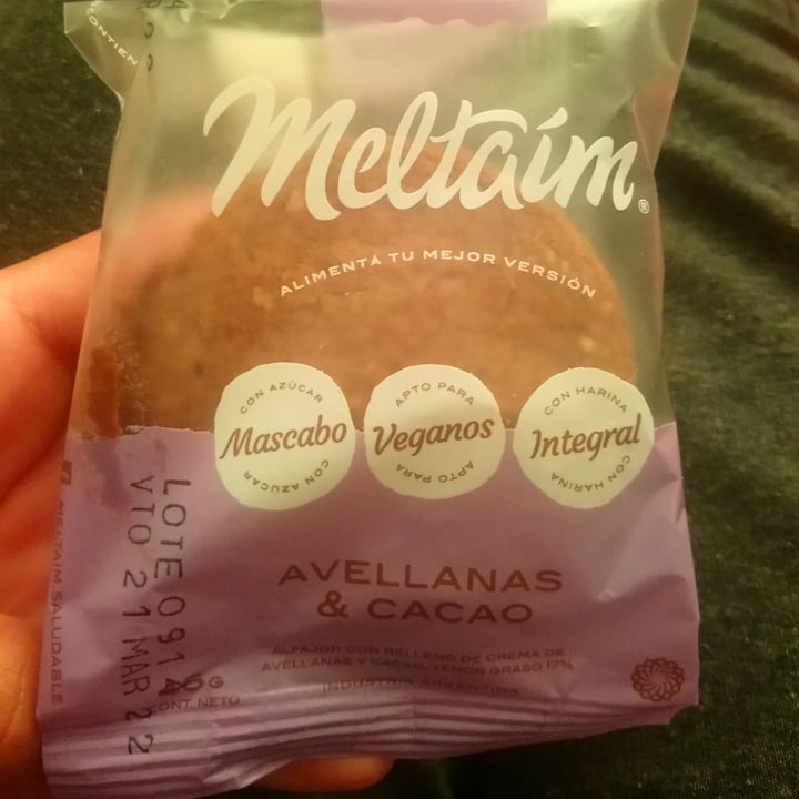 photo of Meltaím Alfajor De Avellanas Y Cacao shared by @vickyjolie on  24 Jan 2022 - review