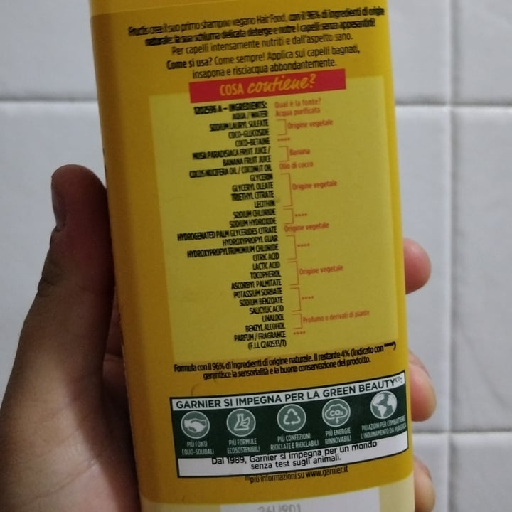 photo of Garnier Shampoo banana shared by @megghy on  09 Jun 2022 - review