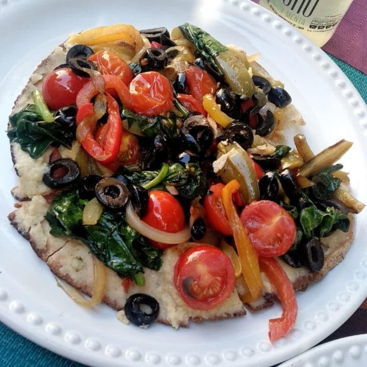 review photo of Sirena Morena Pizza MediterrĂĄnea Vegana shared by @amagi on 09 Dec 2020 - review