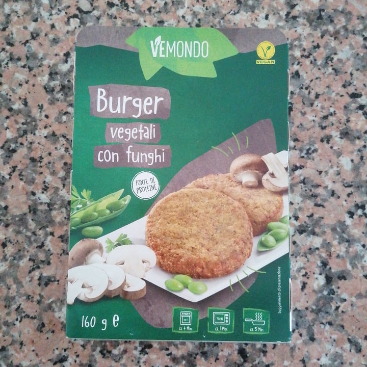 photo of Vemondo Burger Vegetali con Funghi shared by @ilav on  10 Mar 2022 - review
