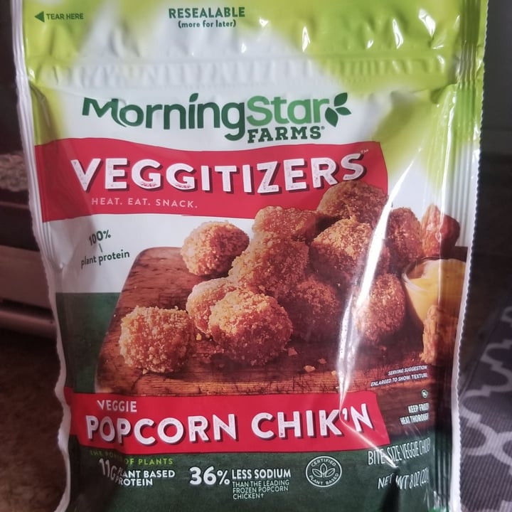 photo of MorningStar Farms Veggitizers Veggie Popcorn Chik’N shared by @jonedoe007 on  27 Apr 2020 - review
