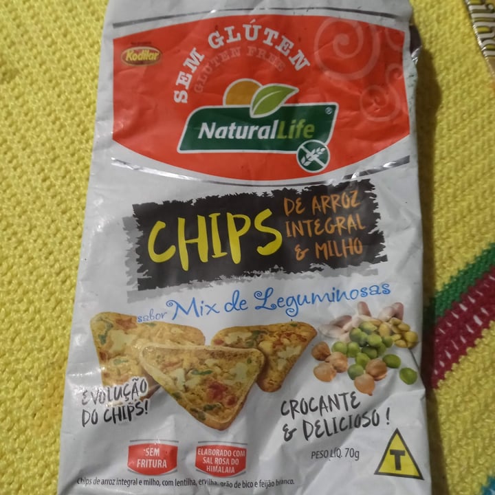 photo of NaturalLife Chips De Arroz E Milho shared by @marcelafreires on  17 Oct 2022 - review