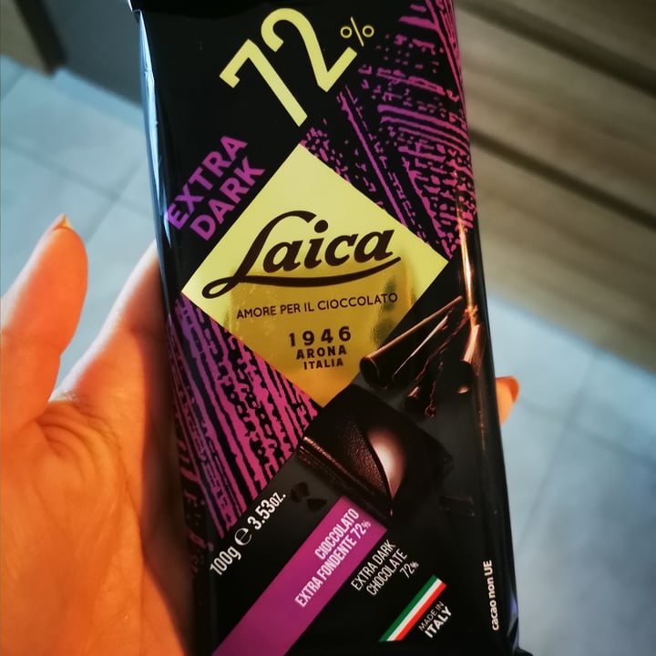 photo of Laica Cioccolato Fondente 72% shared by @theghostofcarol on  30 May 2022 - review