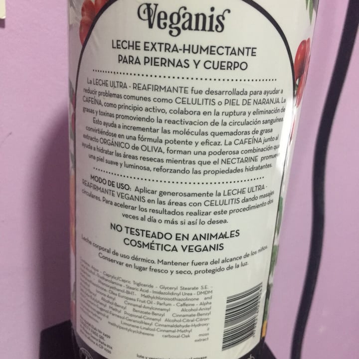 photo of Veganis LECHE EXTRA HUMECTANTE PARA PIERNAS Y CUERPO Pera Silvestre & Macadamia con extracto Orgánico de Oliva shared by @soodeux on  16 Apr 2020 - review