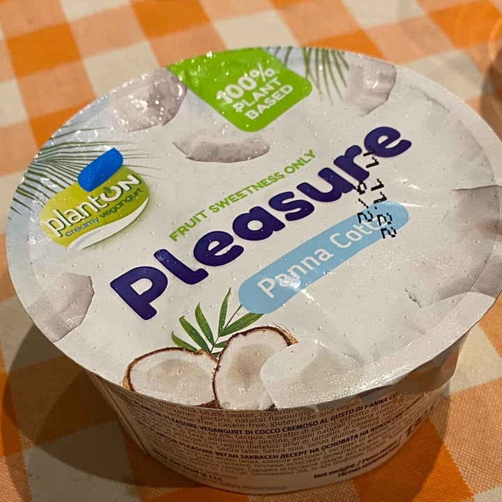 photo of Planton Panna Cotta Pleasure coconut yogurt shared by @alicecataldo on  24 Oct 2022 - review