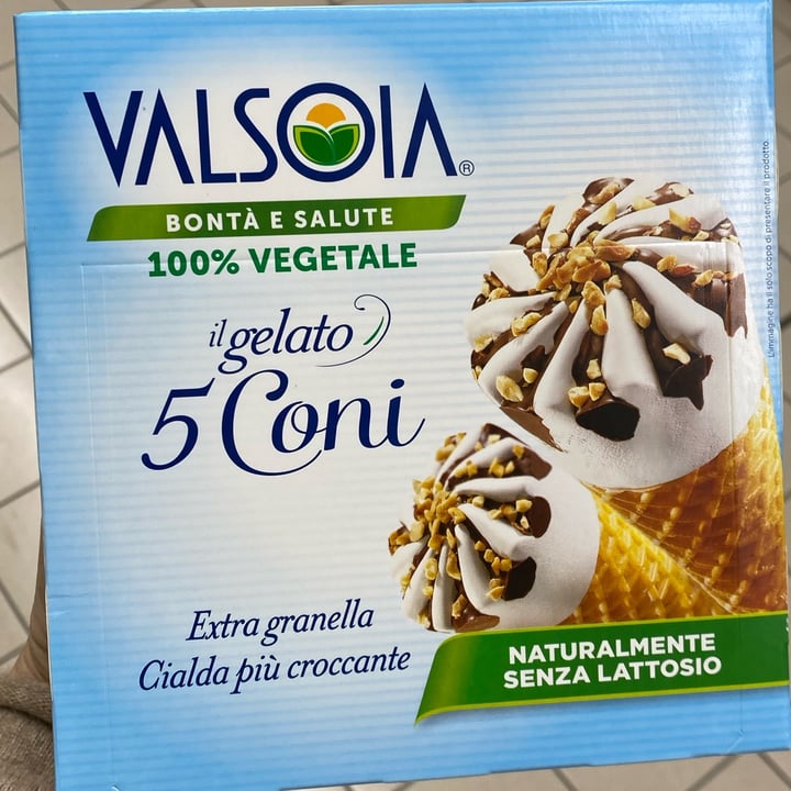 photo of Valsoia il Gelato 5 Coni shared by @luciag3 on  05 Apr 2022 - review