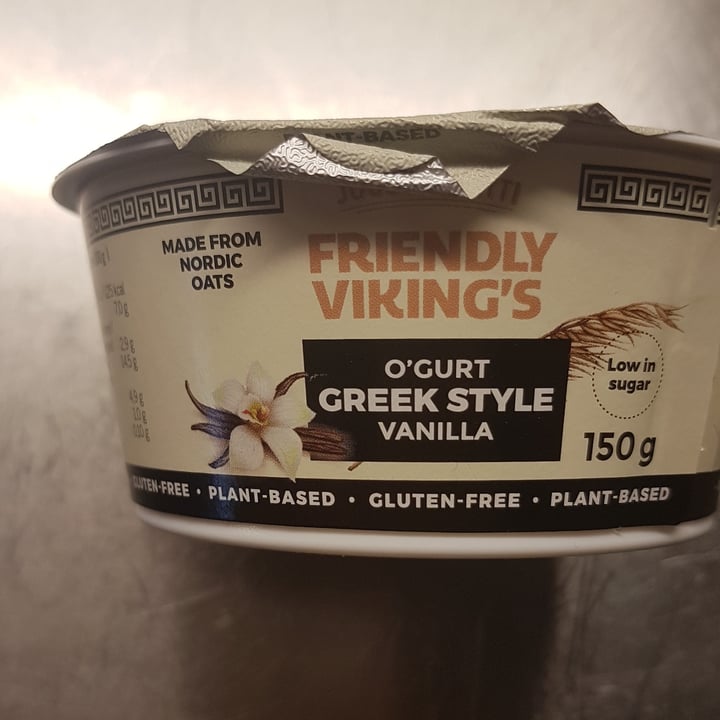 photo of Friendly Viking's O'gurt Greek Style Vanilla shared by @enkelvegan on  07 Apr 2021 - review