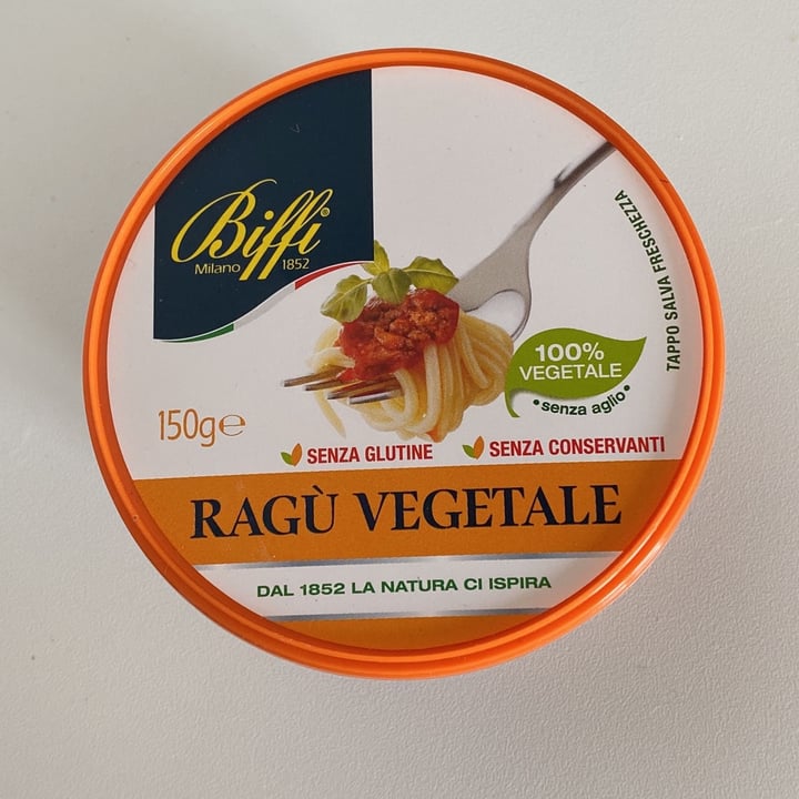 photo of Biffi Ragù Vegetale (in barattolo di plastica)  shared by @thea666 on  24 Mar 2022 - review