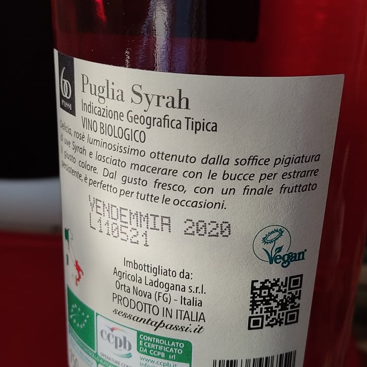 photo of 60 passi Syrah shared by @patrik on  16 Dec 2021 - review