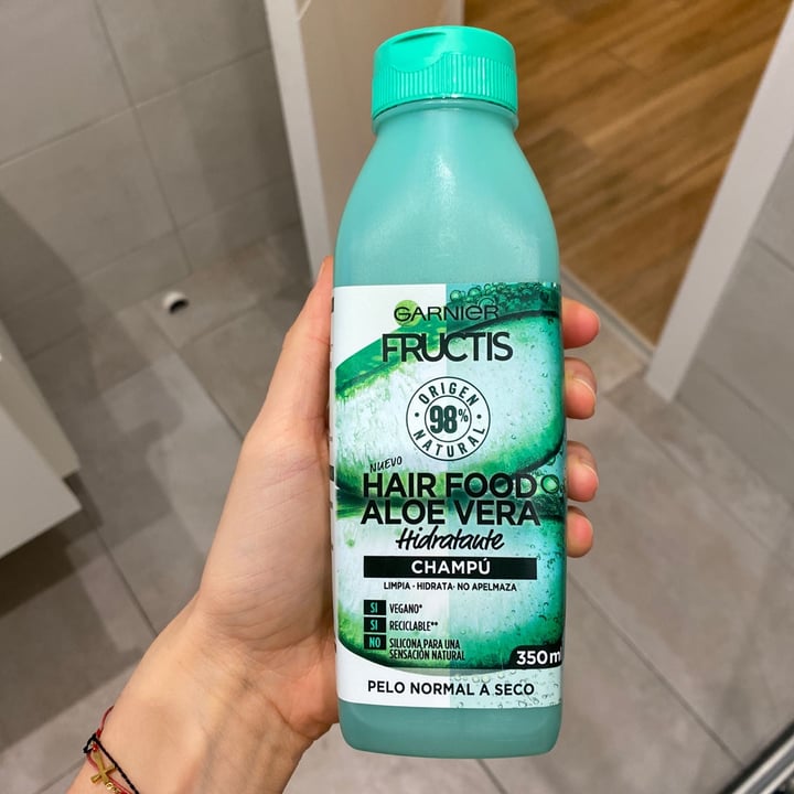 review photo of Garnier Hair Food Aloe Vera Shampoo shared by @mafeab on 26 May 2020 - review