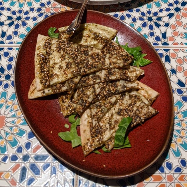 Photo of the dish “Zaatar bread”