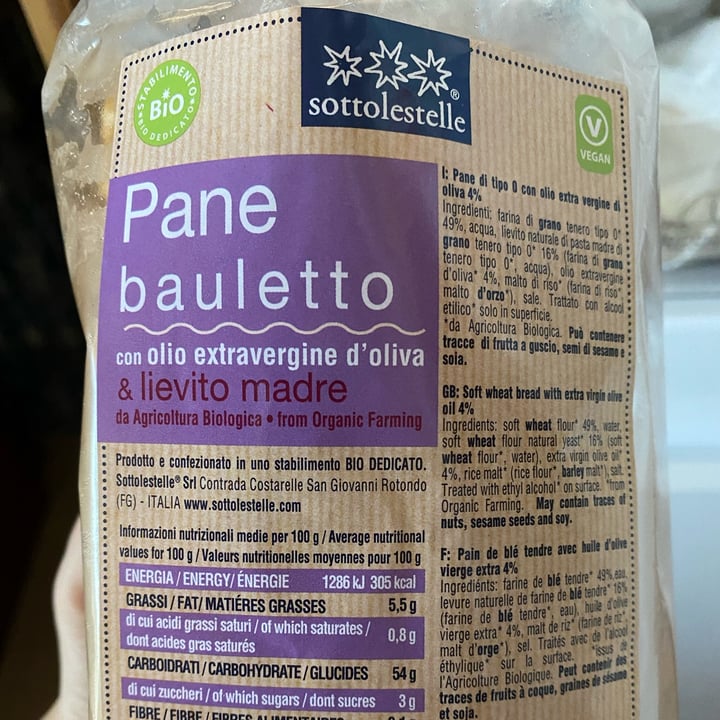 photo of Sottolestelle Pan bauletto con farina integrale shared by @tyche on  12 Aug 2022 - review