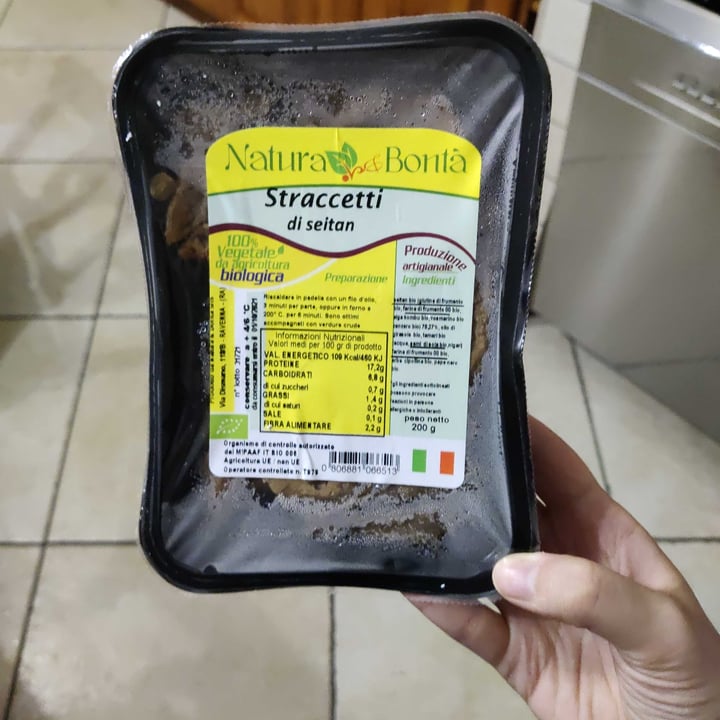 photo of Natura & Bontà Straccetti di Seitan shared by @ileopardi on  03 Aug 2021 - review