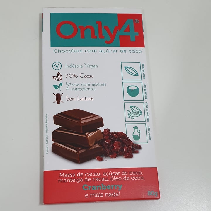 photo of Only4 Only4 Cranberry - 80g shared by @patimurno on  12 Aug 2021 - review