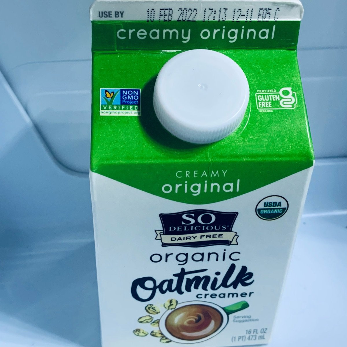 So Delicious Organic Oatmilk Creamer Reviews abillion