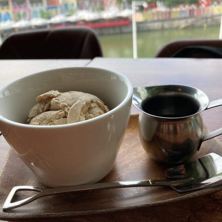 photo of nomVnom Bistro Affogato Chickpea Coffee Ice Cream shared by @alytevasin7 on  16 Oct 2021 - review