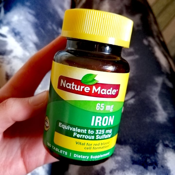 photo of Nature Made Iron shared by @iruarraztiog on  03 Sep 2020 - review