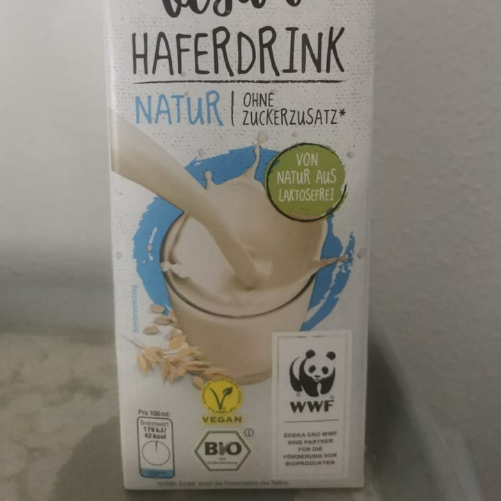 photo of Edeka Bio Haferdrink natur shared by @ktmoliveira on  10 May 2022 - review