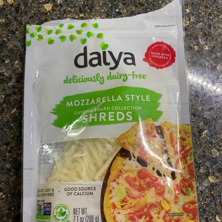 photo of Daiya Mozzarella Style Shreds shared by @lizzie16 on  01 Jan 2021 - review
