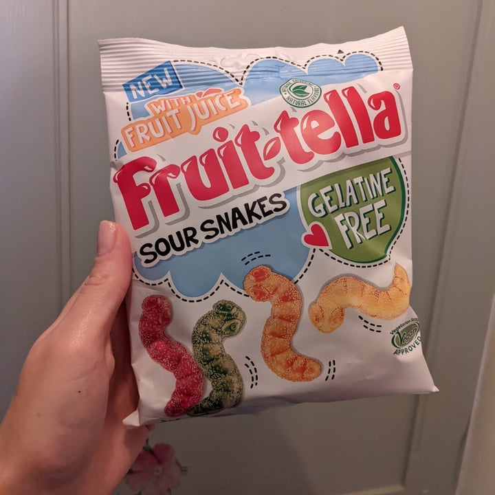 photo of Fruit-tella Sour Snakes shared by @fruitbear on  09 Aug 2021 - review