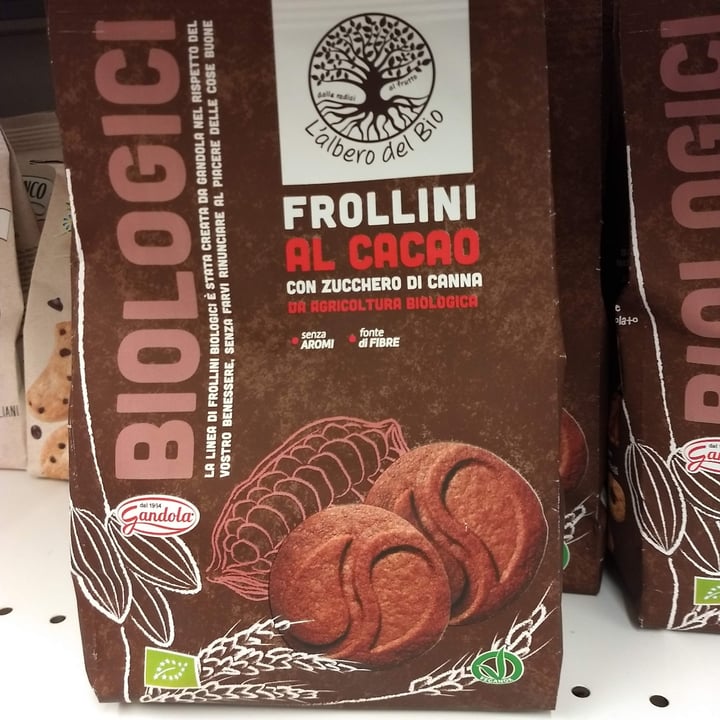 photo of L'albero del Bio Frollini al cacao shared by @loreveg on  21 Apr 2021 - review