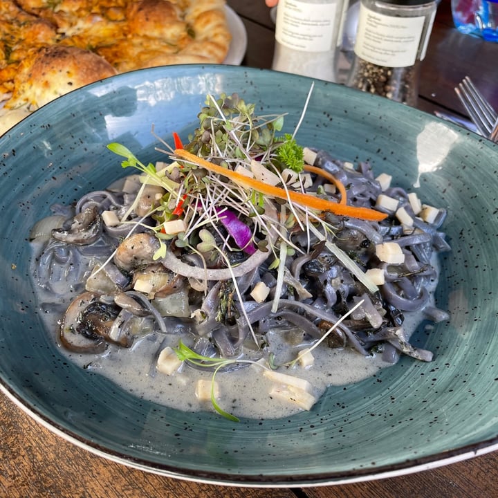 photo of Java Cafe/Bistro Stellenbosch Mushroom Pasta shared by @lucyjseward on  10 Aug 2021 - review