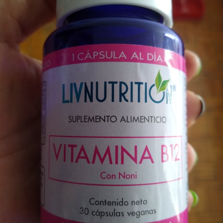 photo of Livnutrition Vitamina b12 shared by @veggivy on  30 Sep 2020 - review
