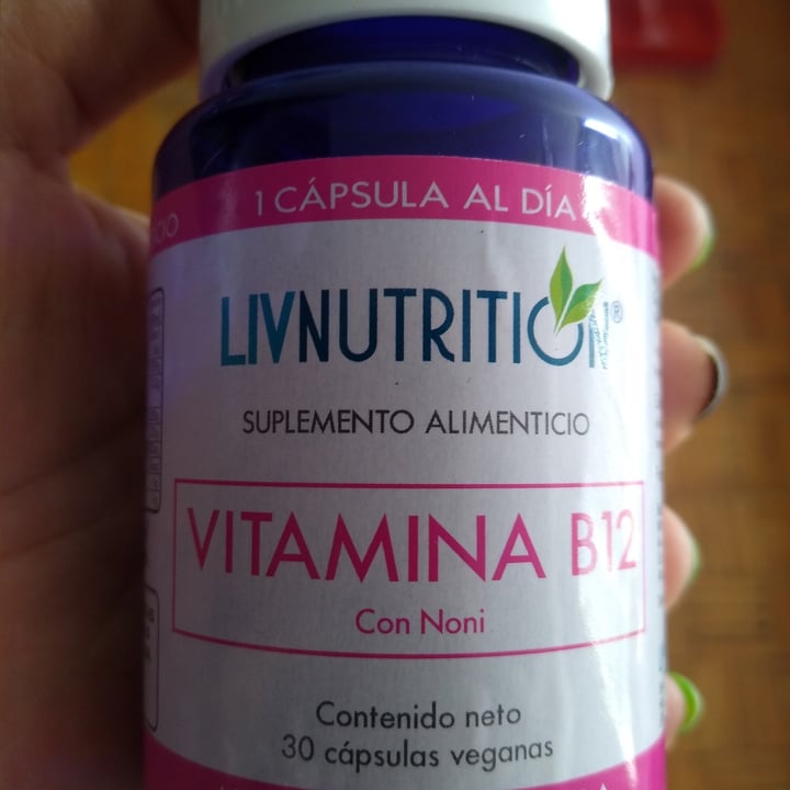 review photo of Livnutrition Vitamina b12 shared by @veggivy on 30 Sep 2020 - review