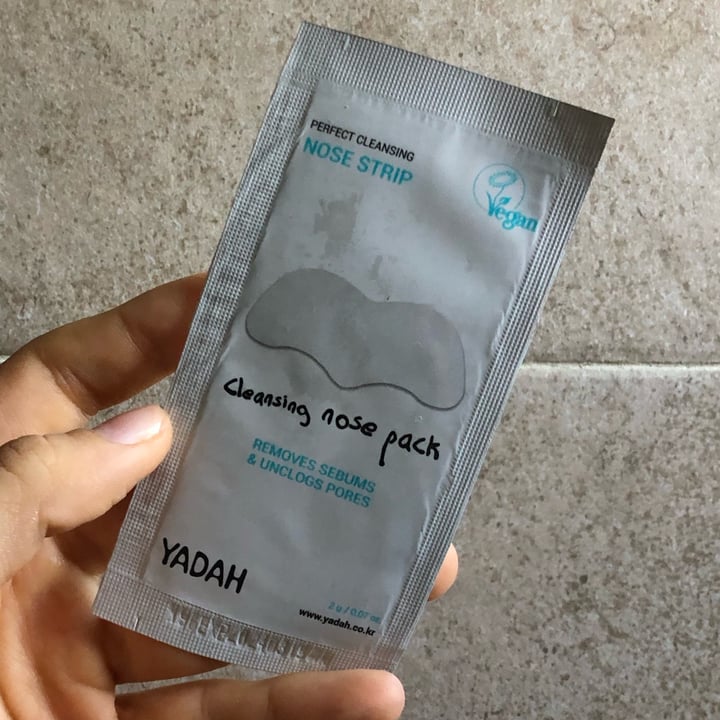photo of Yadah Cleansing nose pack shared by @lunapimentel on  30 Oct 2022 - review