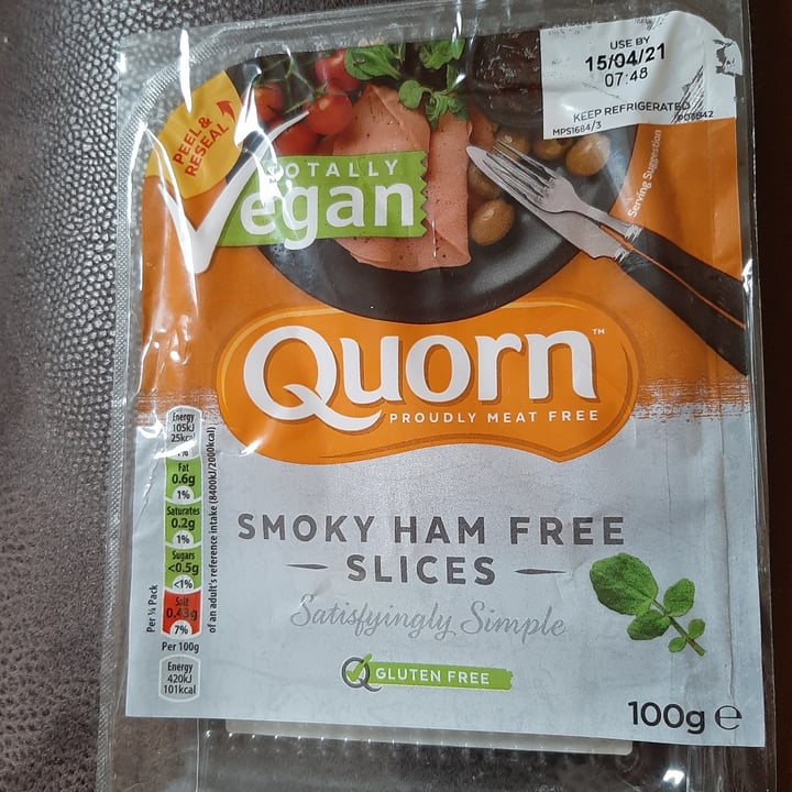 photo of Quorn Smoky Ham Free Slices shared by @abbey1 on  29 Apr 2021 - review