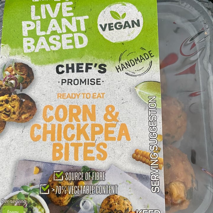 review photo of Chefs Promise Corn And Chickpea Bites shared by @tonivbrockhoven on 25 Sep 2022 - review