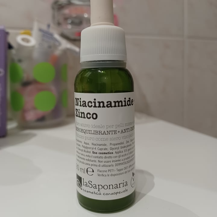 review photo of La Saponaria Niacinamide + Zinco (Attivi Puri) shared by @silvia9393 on 13 Apr 2022 - review