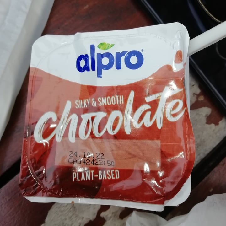 photo of Alpro Devilishly Dark Chocolate Plant-based Dessert shared by @fra2807 on  14 Apr 2022 - review