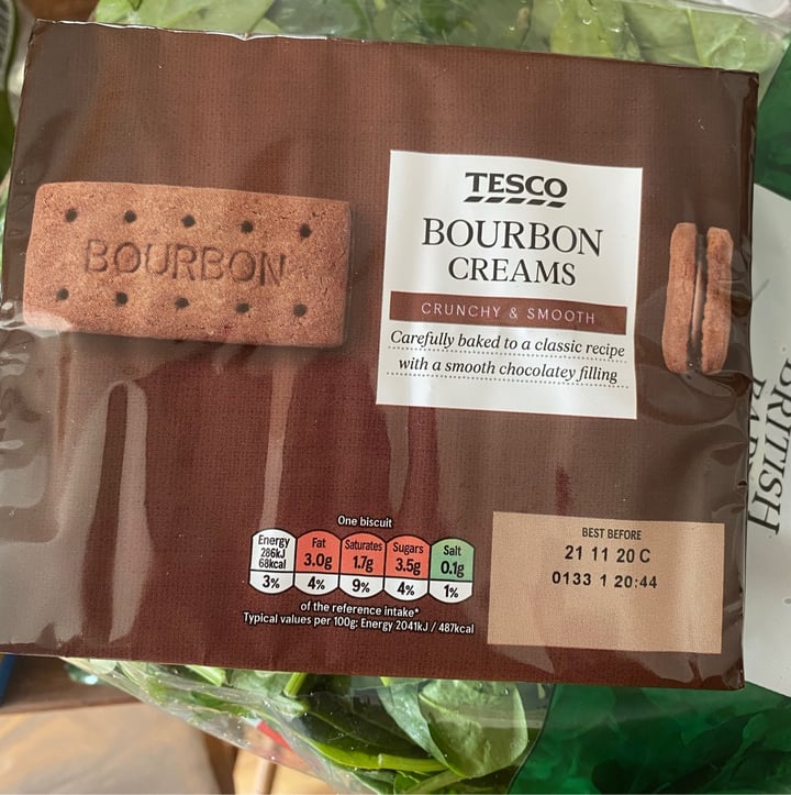 photo of Tesco Bourbon creams shared by @caitliin on  22 May 2020 - review