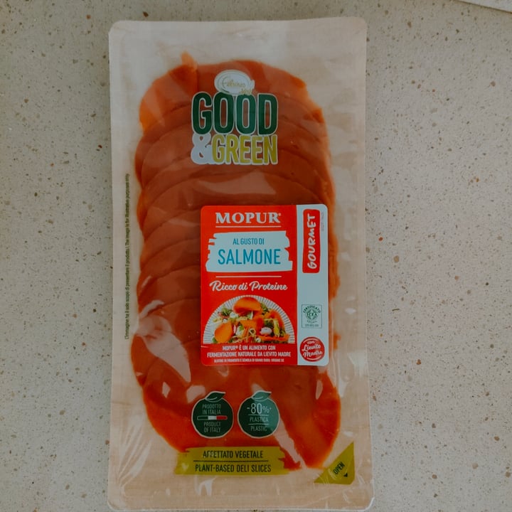 photo of Felsineo Veg Mopur Salmone shared by @veganadvisor on  30 Jun 2022 - review