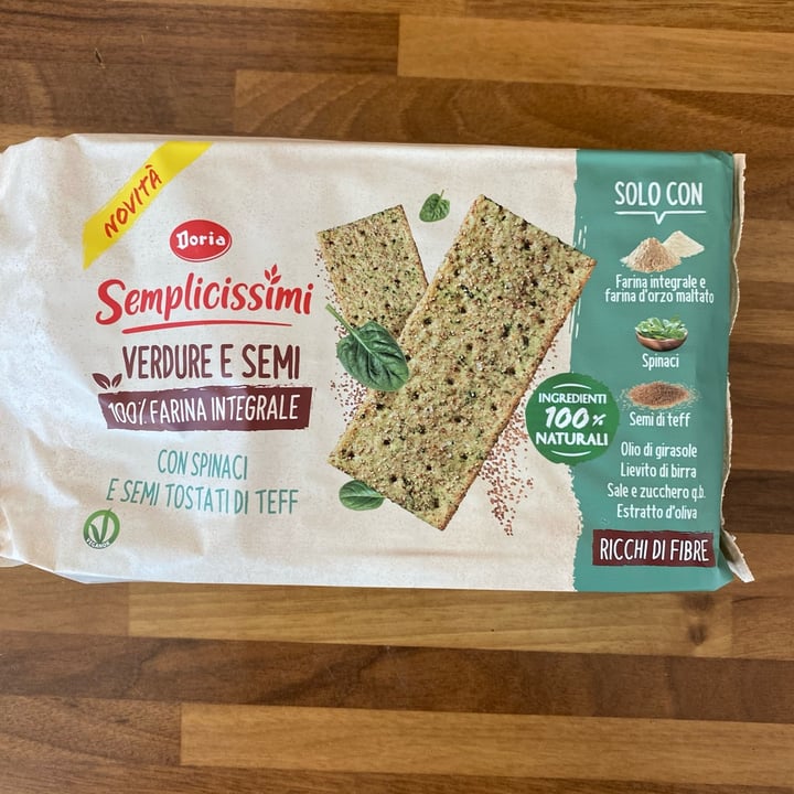 review photo of Doria Cracker agli spinaci e semi di teff shared by @ludovicaa13 on 15 Sep 2022 - review