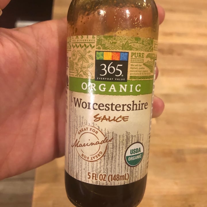 photo of Whole Foods Market Vegan Worcestershire Sauce shared by @maddycakkes on  15 Jun 2020 - review