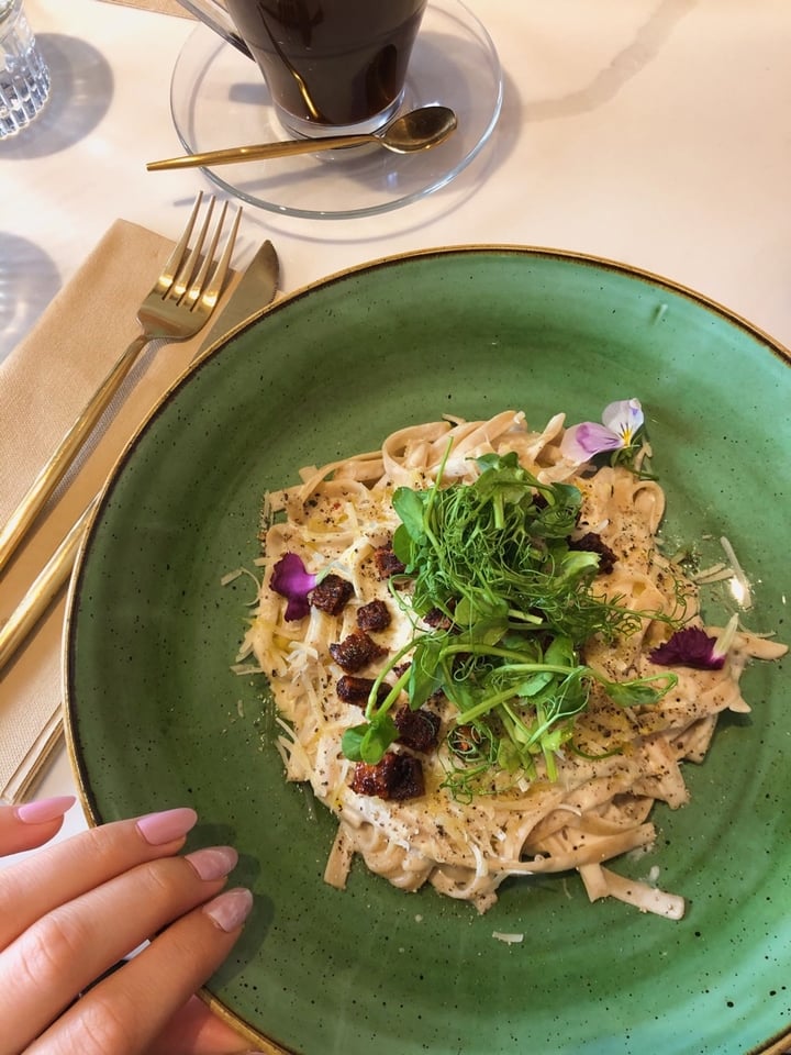 photo of TWELVE EATERY Tagliatelle Carbonara shared by @susielbarton on  27 Oct 2019 - review