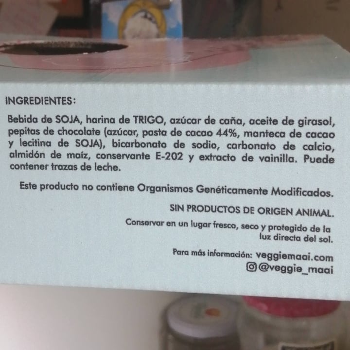 review photo of Veggie Maai Magdalenas con Pepitas de Chocolate shared by @laurrywhite on 04 Jun 2022 - review