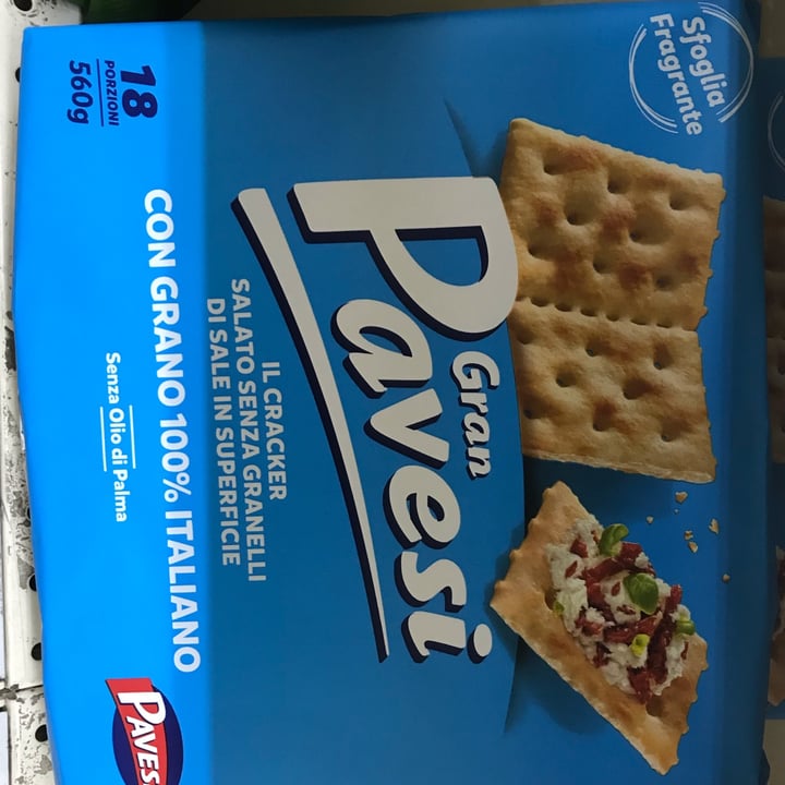 photo of Gran pavesi Crackers non salati shared by @federicausai on  17 Mar 2022 - review