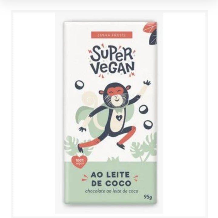 review photo of Super Vegan Barra de Chocolate - Coco Branco 95g shared by @liapetit on 01 May 2022 - review