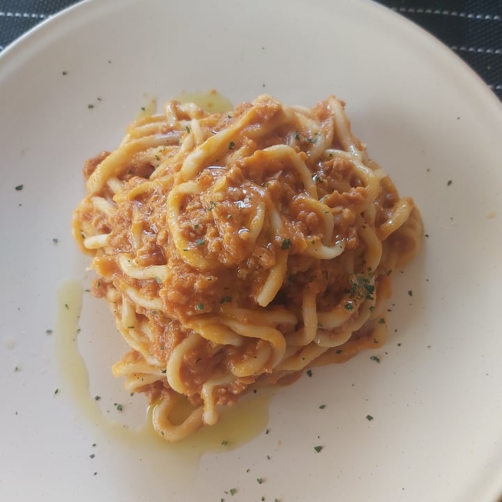 photo of Ristorante Osteria Ciriera Pici con ragù di soia shared by @asietta69 on  17 Dec 2021 - review