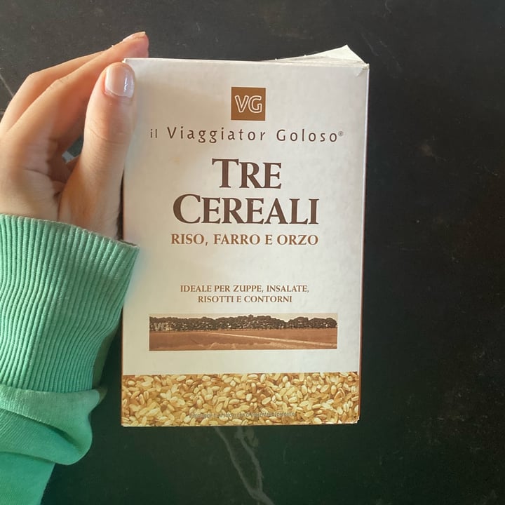 photo of Il Viaggiator Goloso Tre cereali riso farro e orzo shared by @alessiaaap on  27 Sep 2022 - review