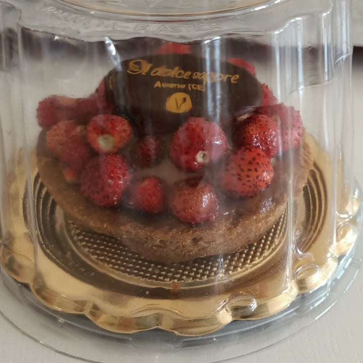 photo of Il Dolce Sapore Crostatina Alle Fragole Vegan shared by @luna23 on  16 Oct 2022 - review