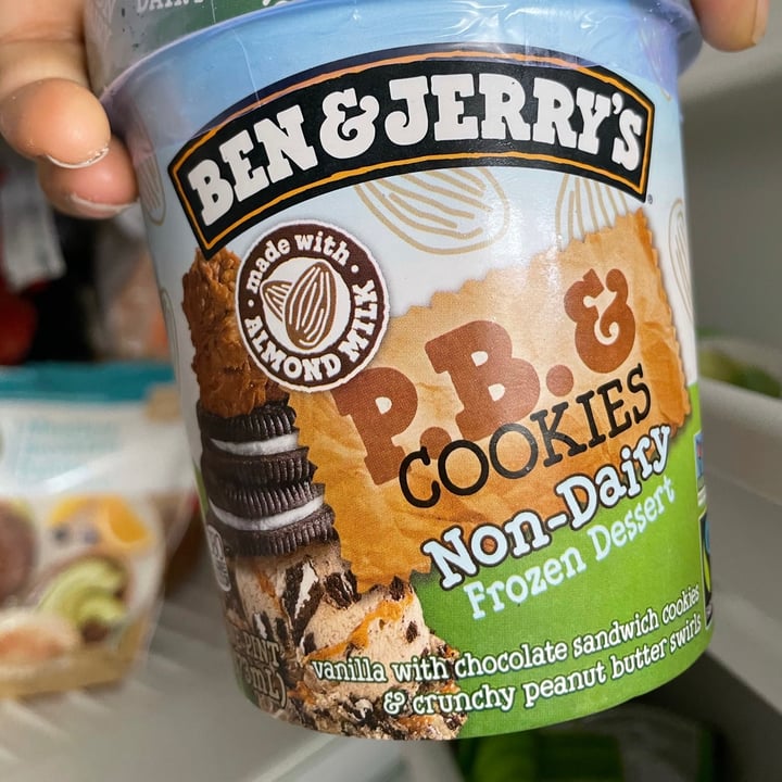 review photo of Ben & Jerry's P.B. & Cookies Non-Dairy Frozen Dessert shared by @boochi on 02 Feb 2021 - review