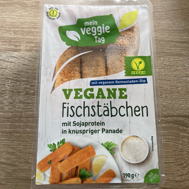 photo of Mein Veggie Tag Vegane Fischstäbchen shared by @abi88 on  03 Oct 2021 - review