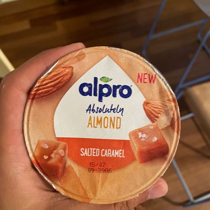 photo of Alpro Absolutely almond salted caramel shared by @anastasiaz on  05 Jul 2022 - review