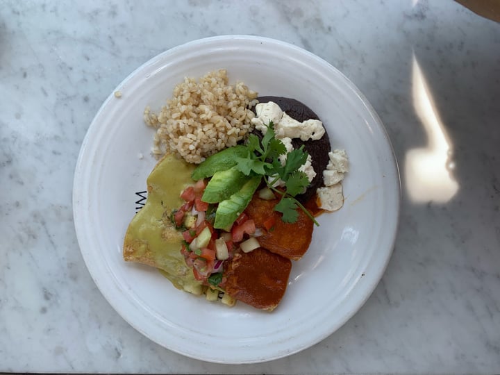photo of Cafe Gratitude enchiladas shared by @alaine on  20 Aug 2019 - review